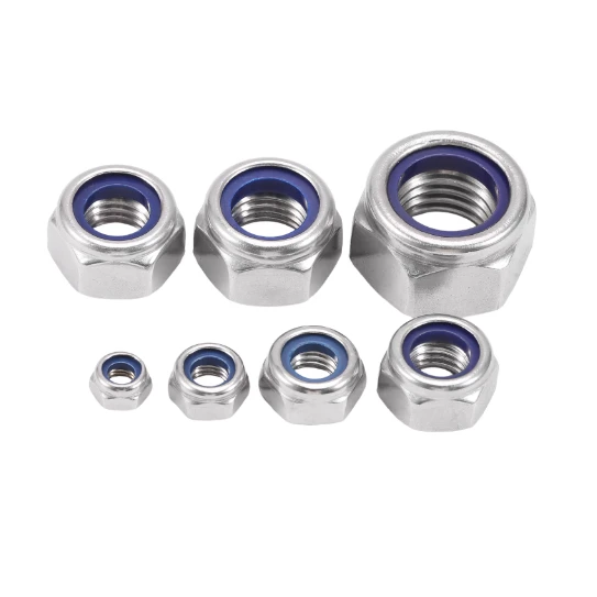 DIN985 Nylon Konci Nut Self Ngonci Fastener Supplier|Anti-Kacang Leupaskeun