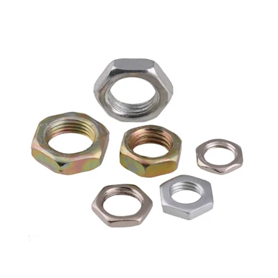 Produsen Kacang Ipis DIN 439 Hex Propil Rendah Pemasok Kacang Jam DCS Screws